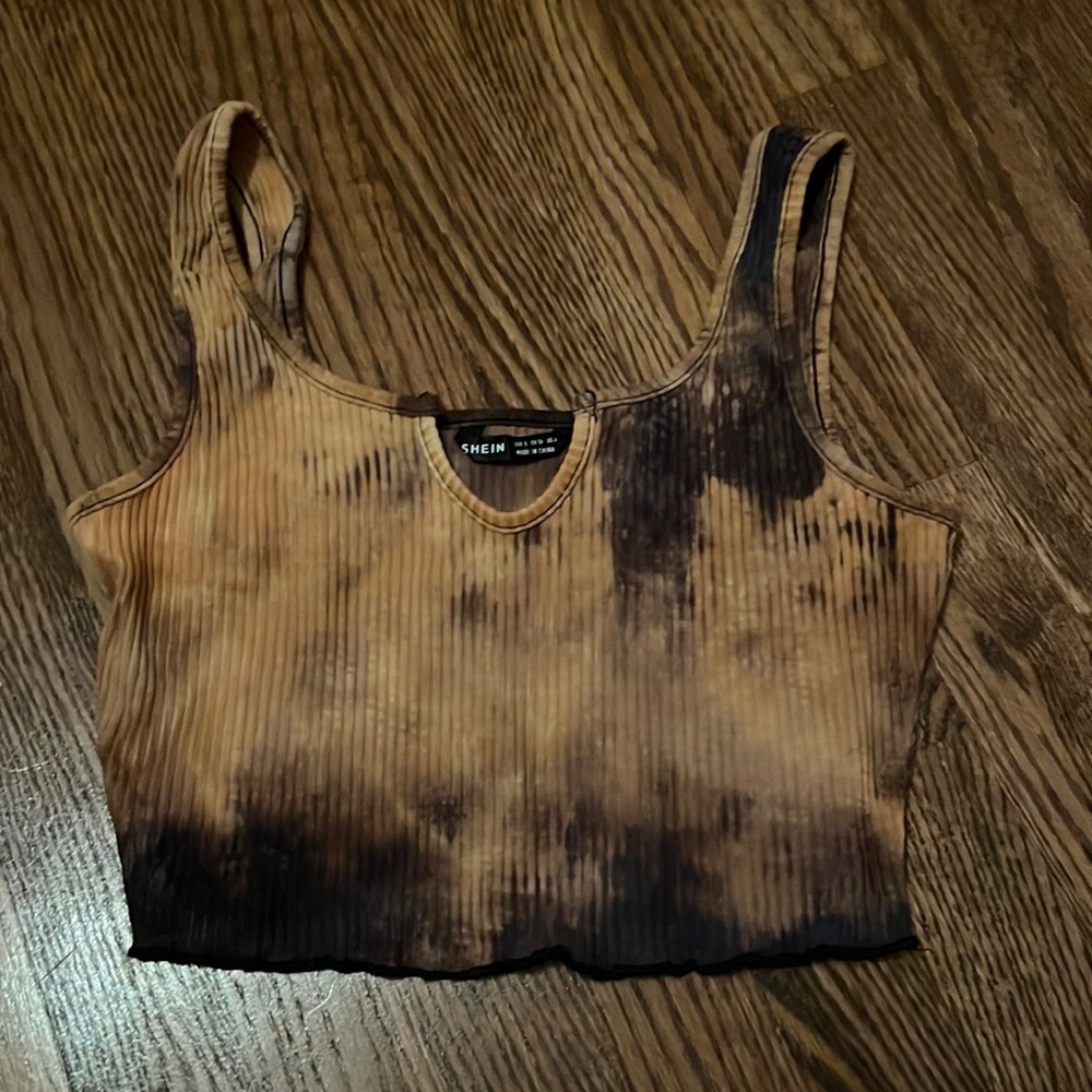 tye dye tank